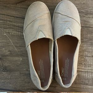 Toms Avalon Gold or Rose Gold Slip-On, Women’s 10